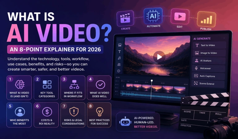 What Is AI Video? An 8-Point Explainer for 2026