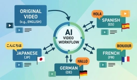 How AI Video Creators Can Build a Multilingual Content Workflow
